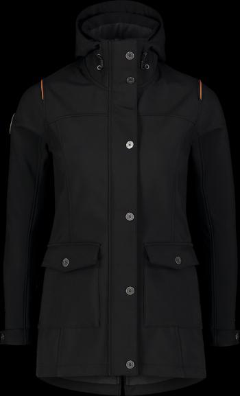 Femei izolate jachetă softshell Nordblanc Textură negru NBWSL7579_CRN