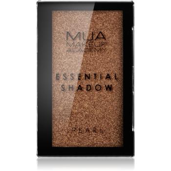 MUA Makeup Academy Essential fard de ochi perlat culoare Golden Honey 2.4 g