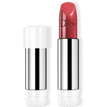 DIOR Rouge Dior The Refill ruj cu persistenta indelungata rezervă culoare 525 Chérie Metallic 3,5 g