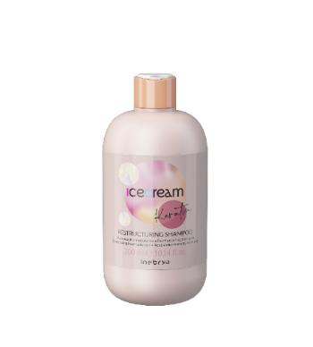 Inebrya Șampon restructurant Ice Cream Keratin (Restructuring Shampoo) 1000 ml