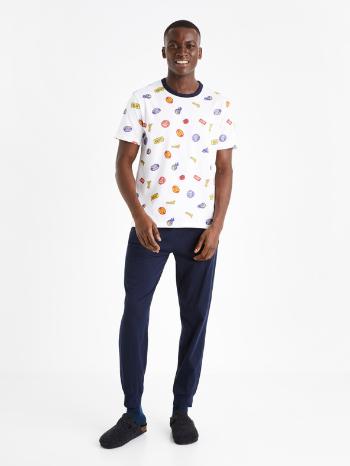 Celio Burger Pijama Albastru