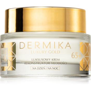 Dermika Luxury Gold crema reparatorie 65 + 50 ml