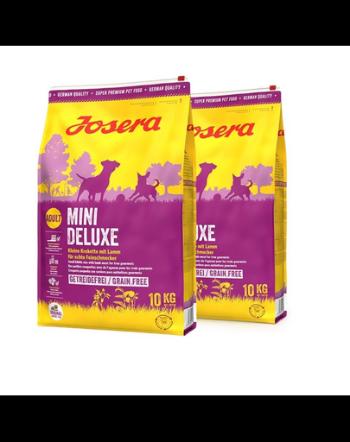 JOSERA Mini Deluxe 2x10 kg hrana caini adulti de rase miniaturale