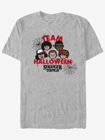 ZOOT.Fan Netflix Tým Halloween Stranger Things Tricou Gri