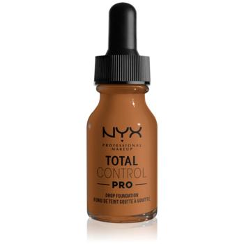 NYX Professional Makeup Total Control Pro Drop Foundation make up culoare 15.3 - Almond 13 ml
