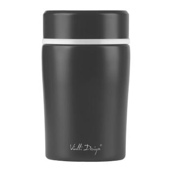 Termos pentru prânz Vialli Design Fuori, 500 ml, negru