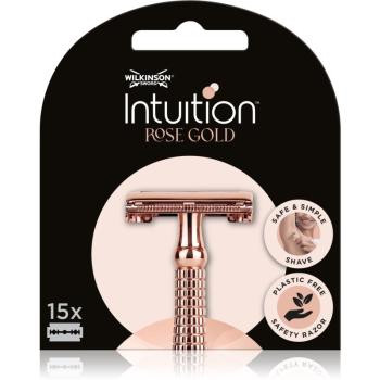 Wilkinson Sword Intuition Rose Gold Blades rezerva Lama 15 buc