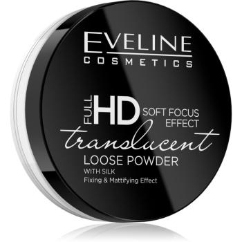 Eveline Cosmetics Matt My Day pudra de fixare cu efect matifiant culoare Transparent 6 g