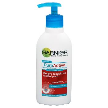 Garnier PureActive, gel pentru curățarea profundă a porilor 200 ml