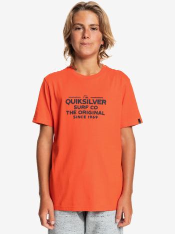 Quiksilver Tricou pentru copii Portocaliu