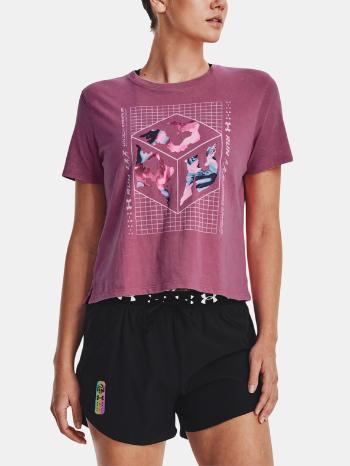 Under Armour UA Run Anywhere SS Tricou Roz