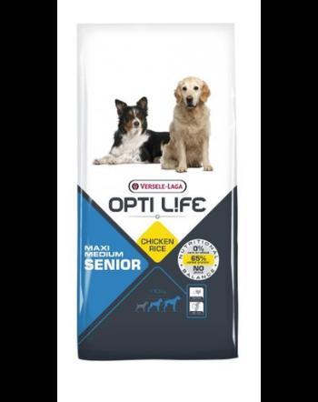 VERSELE-LAGA Senior Medium &amp; Maxi - cu pasăre pentru câini bătrâni de talie medie și mare 12,5 kg