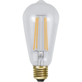 Bec LED cu filament E27, cu lumină caldă și intensitate reglabilă 4 W Soft Glow – Star Trading