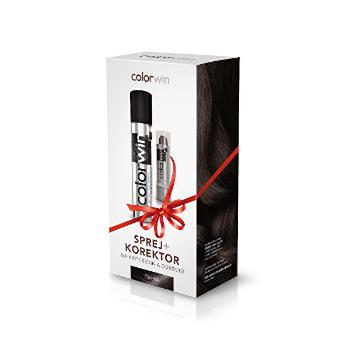 Colorwin Spray-corector de acoperire pentru păr gri și Negru 75 ml + 4,6 g 