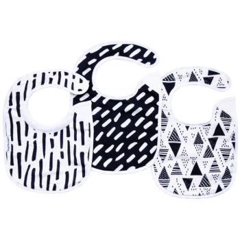 Tiny Twinkle Kaffle Set bavețică Black & White 3 buc