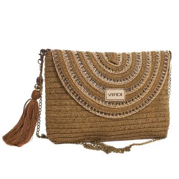 Verde Geantă crossbody pentru femei 48-170 brown