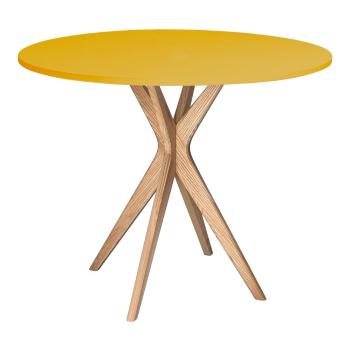 Masă de dining rotundă ø 90 cm Jubi – Ragaba