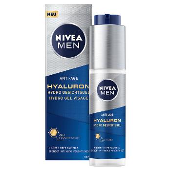 Nivea Gel de piele răcoritor Nivea Men HyaluronAnti-Age(Hydro Gel Visage) 50 ml