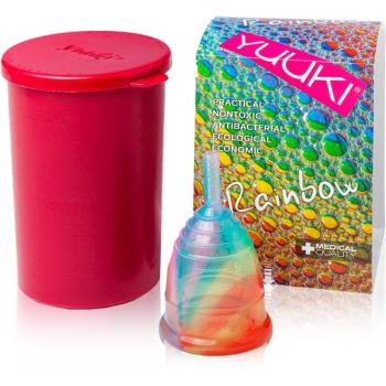 Yuuki Rainbow Jolly 1 + cup cupe menstruale mărime small (⌀ 41 mm, 14 ml) 1 buc