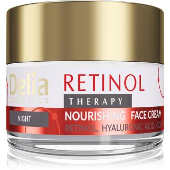 Delia Cosmetics Retinol Therapy crema de noapte hranitoare 50 ml