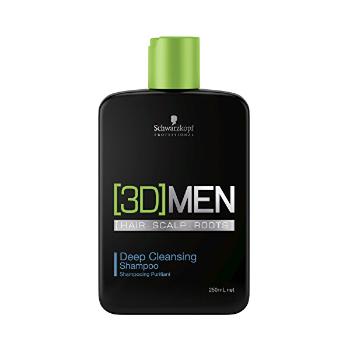 Schwarzkopf Professional Șampon de curațare profundă pentru bărbați 3D (Deep Cleansing Shampoo) 1000 ml