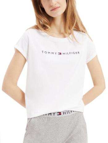 Tommy Hilfiger Tricou Tommy Original Rn Logo Tee Ss UW0UW01618-100 White S