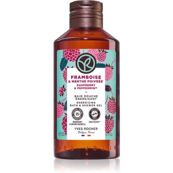 Yves Rocher Bain de Nature gel de duș Raspberry & Mint 200 ml