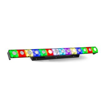 Beamz LCB14, Bandă cu LED-uri, 14 x 3W albe și 56 x LED-uri RGB SMD, negru