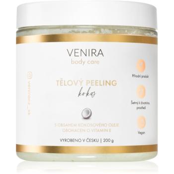 Venira Body peeling exfoliant pentru corp Coconut 200 g