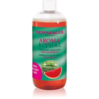 Dermacol Aroma Ritual Fresh Watermelon Săpun lichid pentru mâini rezervă 500 ml