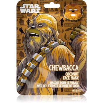 Mad Beauty Star Wars Chewbacca mască textilă hidratantă cu ulei de cocos 25 ml