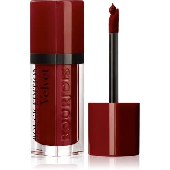 Bourjois Rouge Edition Velvet ruj de buze lichid cu efect matifiant culoare 19 Jolie-De-Vin 7.7 ml