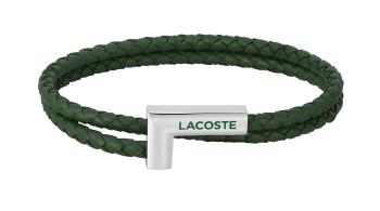 Lacoste Brățară din piele verde Swarm 2040151