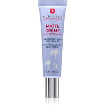Erborian Matte Crème crema matifiere proaspătă pentru uniformizarea nuantei tenului 15 ml
