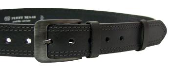 Penny Belts Curea din piele pentru bărbați Jeans 02-2-60 Black 95 cm