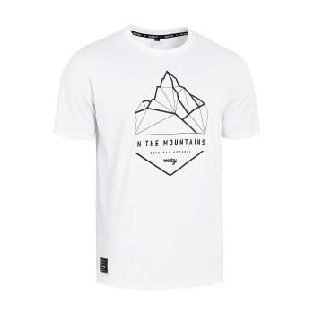 
                 ROCDAY Tricou de ciclism cu mânecă scurtă - SUMMIT - alb  
            