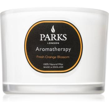 Parks London Aromatherapy Fresh Orange Blossom lumânare parfumată 80 g