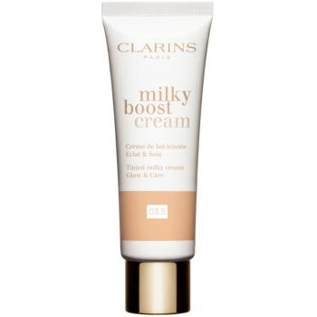 Clarins Milky Boost Cream crema BB cu efect de iluminare culoare 03.5 Milky Honey 45 ml