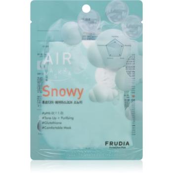 Frudia AIR Snowy masca pentru celule pentru uniformizarea nuantei tenului 25 ml