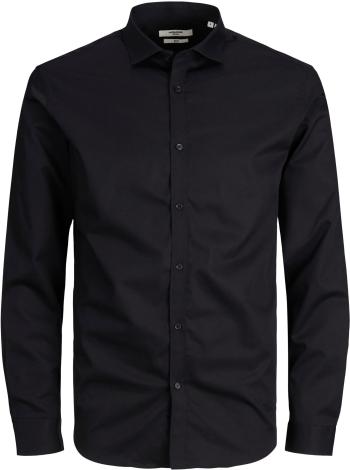 Jack&Jones Cămașă pentru bărbați JPRBLACARDIFF Slim Fit 12201905 Black XXL