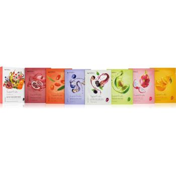 KORIKA SuperFruits Everyday Set of 7 Face Sheet Masks set de măști faciale