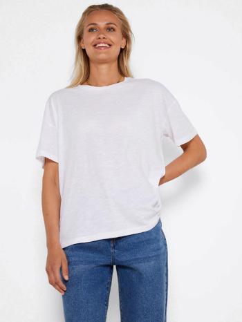 Noisy May Mathilde Tricou Alb