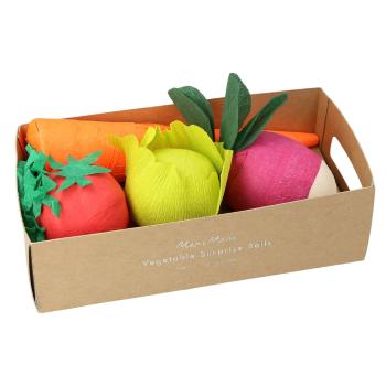 Accesorii pentru petreceri 4 buc. Vegetable Surprise Balls – Meri Meri