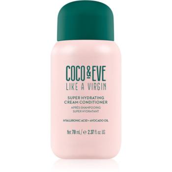 Coco & Eve Like A Virgin Super Hydrating Cream Conditioner balsam hidratant pentru un par stralucitor si catifelat 70 ml