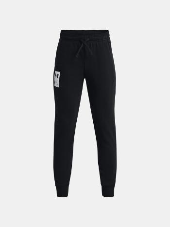 Under Armour UA Rival Terry Pantaloni de trening pentru copii Negru