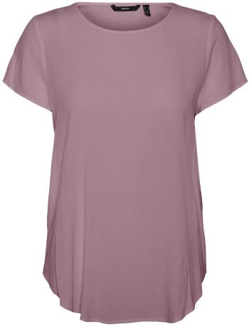 Vero Moda Tricou pentru femei VMBECCA Regular Fit 10248152 Elderberry L