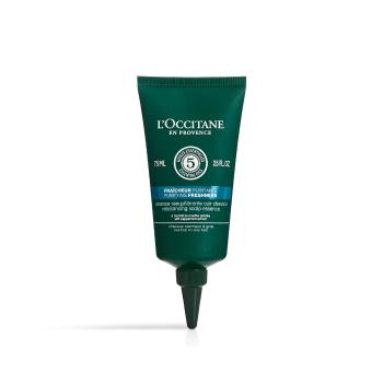 L`Occitane en Provence Ser revigorant pentru păr normal spre gras Purifying Freshness (Rebalancing Scalp Essence) 75 ml