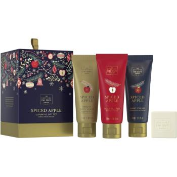 Scottish Fine Soaps Spiced Apple Luxurious Gift Set set cadou