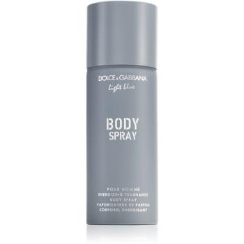 Dolce & Gabbana Light Blue Pour Homme spray de corp energizant pentru bărbați 125 ml