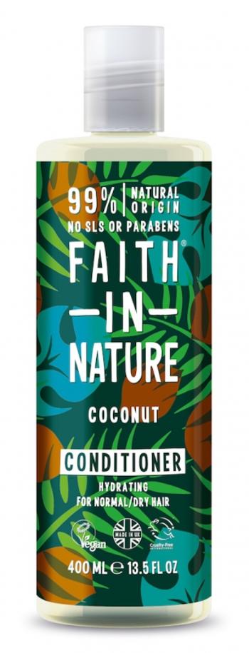 Faith in Nature Balsam natural hidratant pentru părul normal și uscat Kokos ({{Hydrating Kokos (Hydrating Conditioner) 400 ml